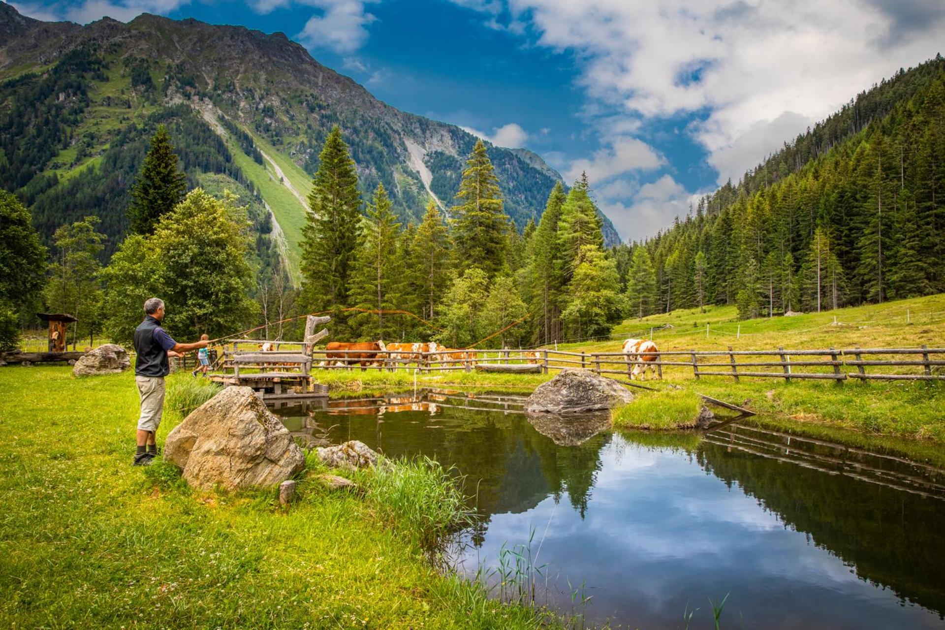 Vila Dorfergut Weisspriach Exteriér fotografie